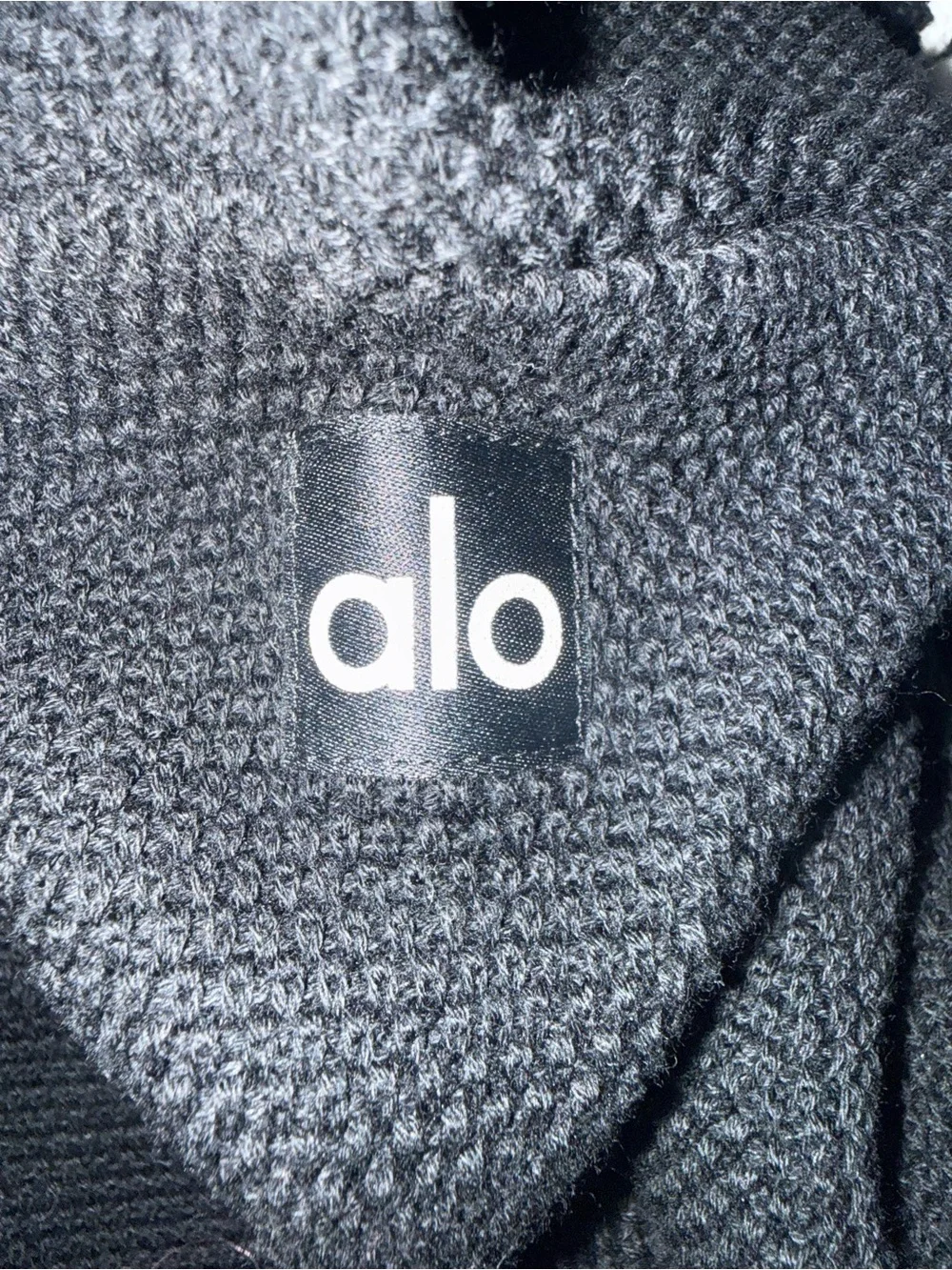 ALO Yoga Black Mini Skirt with White Trim